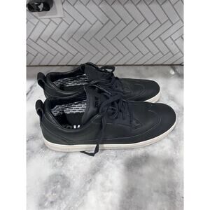 TRUE Linkswear FS-Tour Golf Shoes Men’s 12 Black Leather Spikeless Minimalist